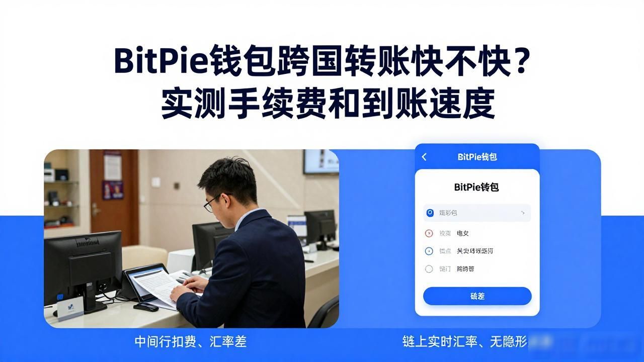BitPie钱包跨国转账快不快？实测手续费和到账速度