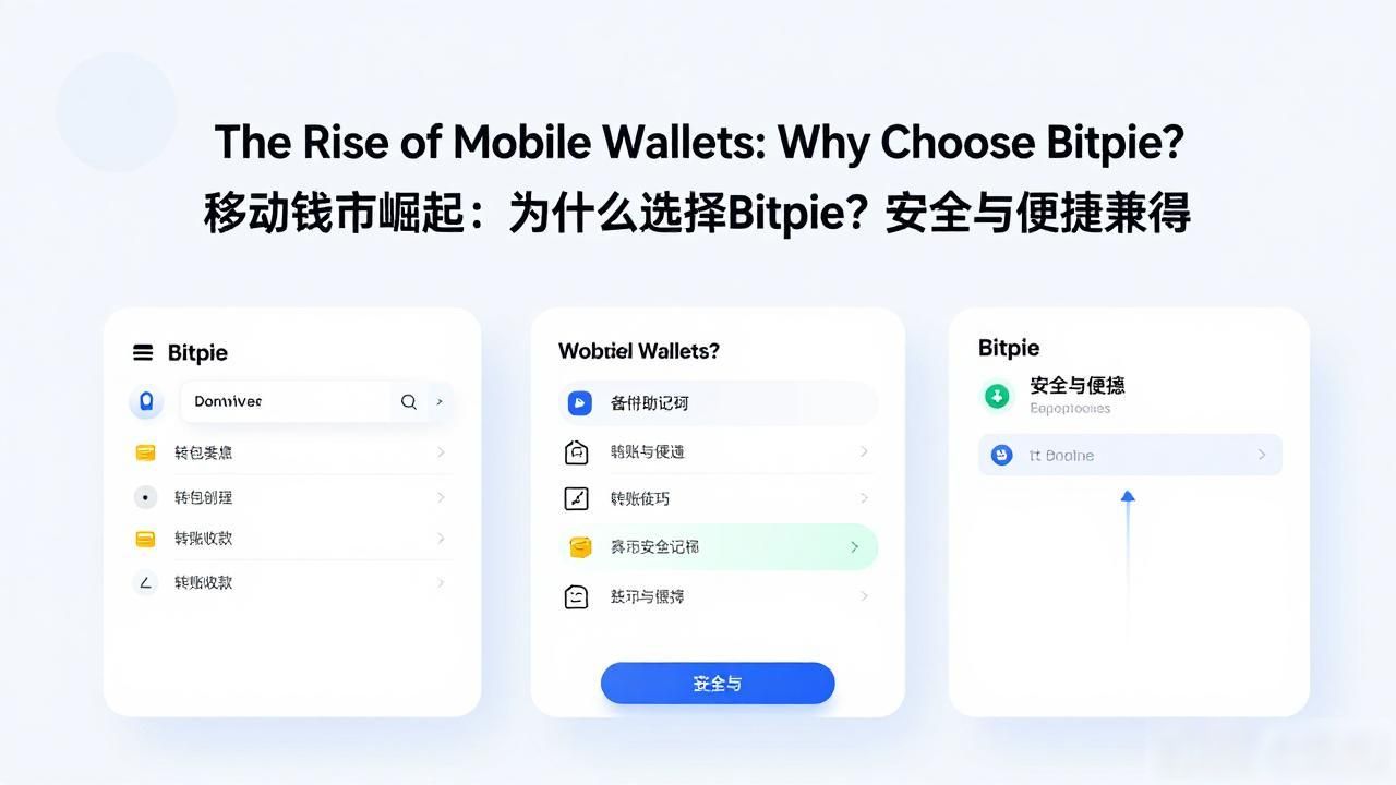 The Rise of Mobile Wallets： Why Choose Bitpie? 移动钱包崛起：为什么选择Bitpie？安全与便捷兼得