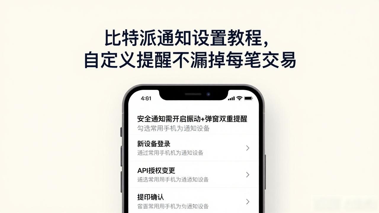比特派通知设置教程，自定义提醒不漏掉每笔交易
