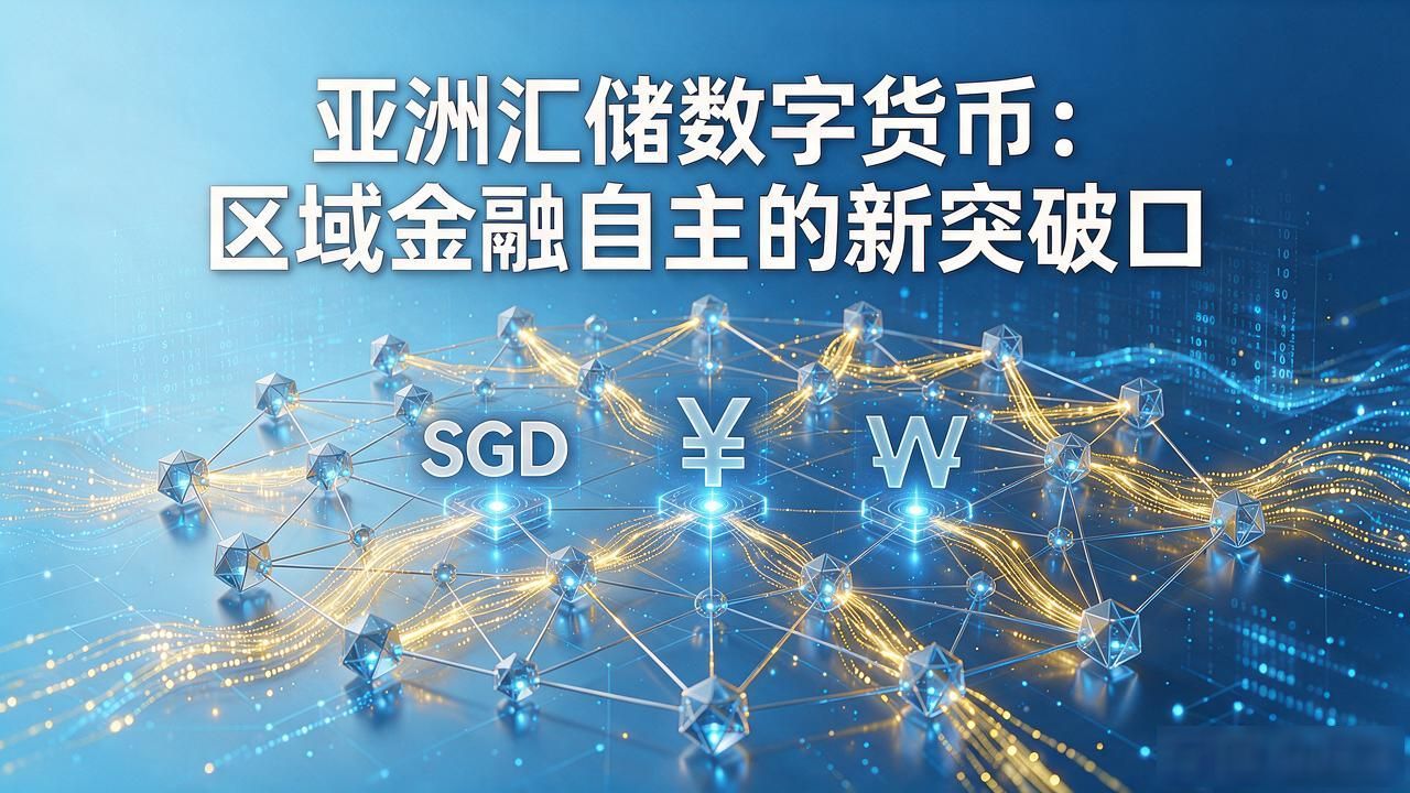 亚洲汇储数字货币：区域金融自主的新突破口