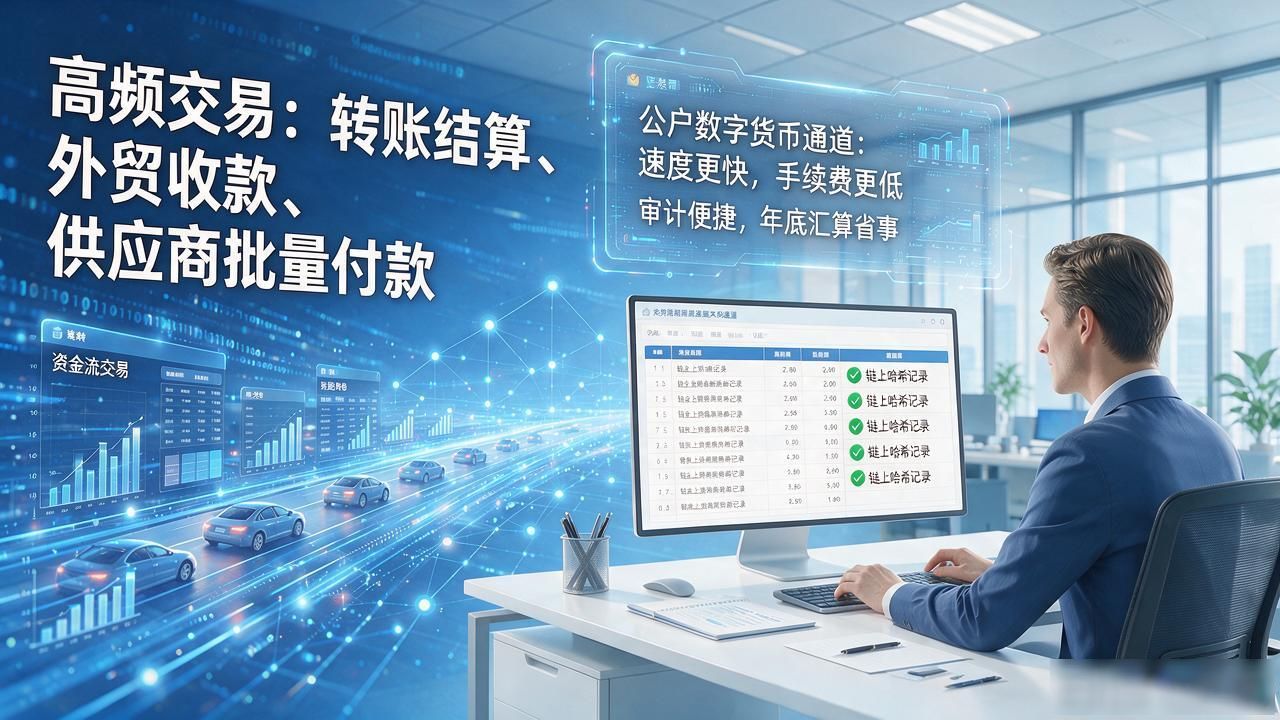 公户数字货币账户到底怎么开？企业财务经理必看的实操要点