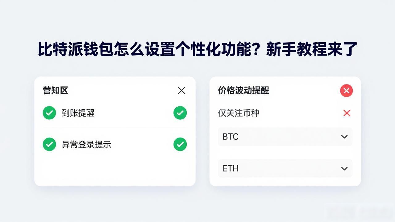 比特派钱包怎么设置个性化功能？新手教程来了