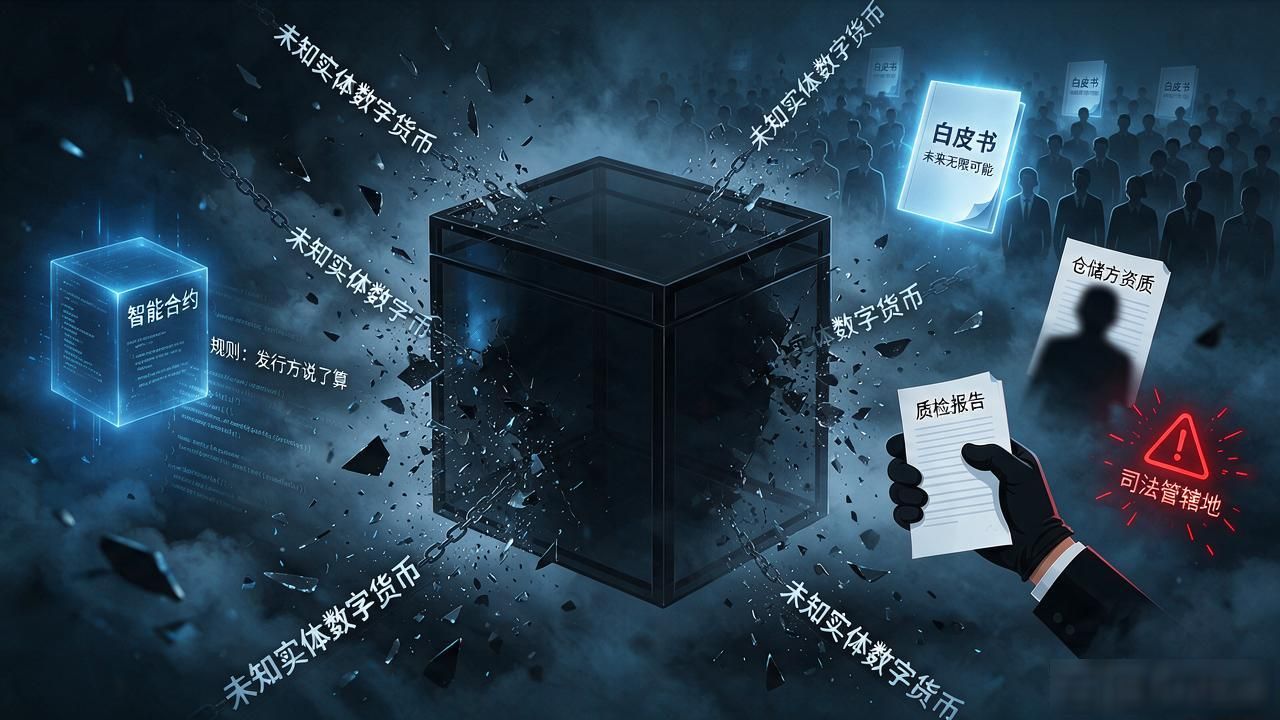 未知实体数字货币到底是什么，跟比特币有啥区别，普通人该不该碰