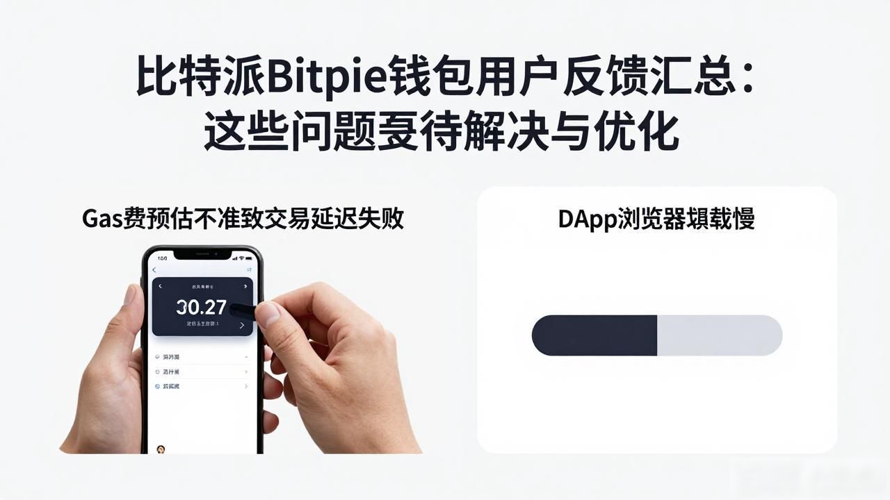 比特派Bitpie钱包用户反馈汇总：这些问题亟待解决与优化