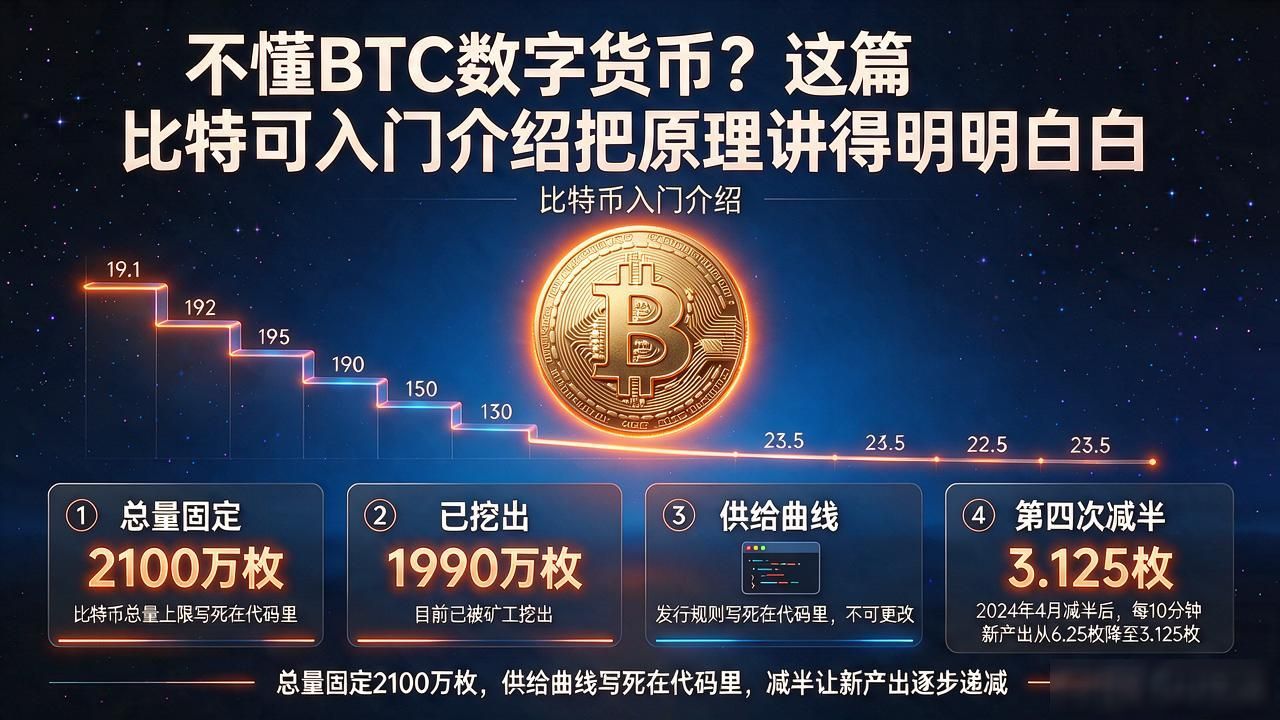 不懂btc数字货币？这篇比特币入门介绍把原理讲得明明白白