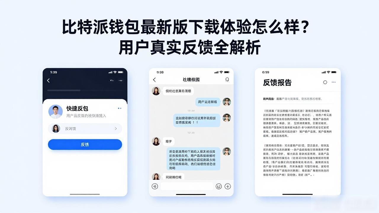 比特派钱包最新版本下载中的用户体验与反馈收集分析_比特派钱包下载体验优化_官网加载速度提升转化率