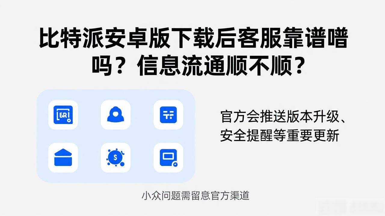 客服响应速度_比特派安卓版下载的客户支持与信息流通_比特派钱包使用体验