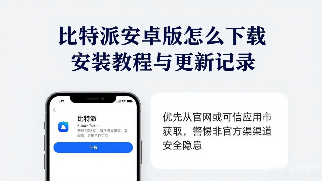 比特派安装步骤_比特派安卓版下载_比特派安卓版下载的用户指引与更新记录