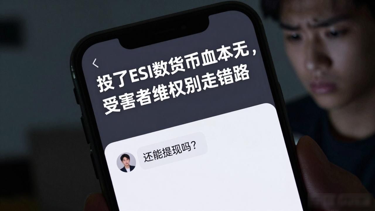 ESI平台骗局_ESI数字货币受害者_维权群三千多人血汗钱打水漂