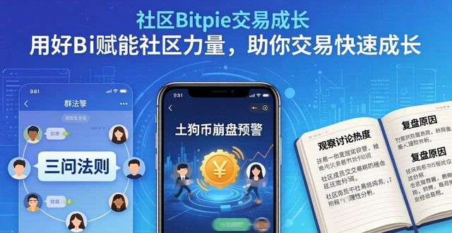 利用 Bitpie 交易所的社区力量实现成长_加密社区经验分享_Bitpie交易所社群