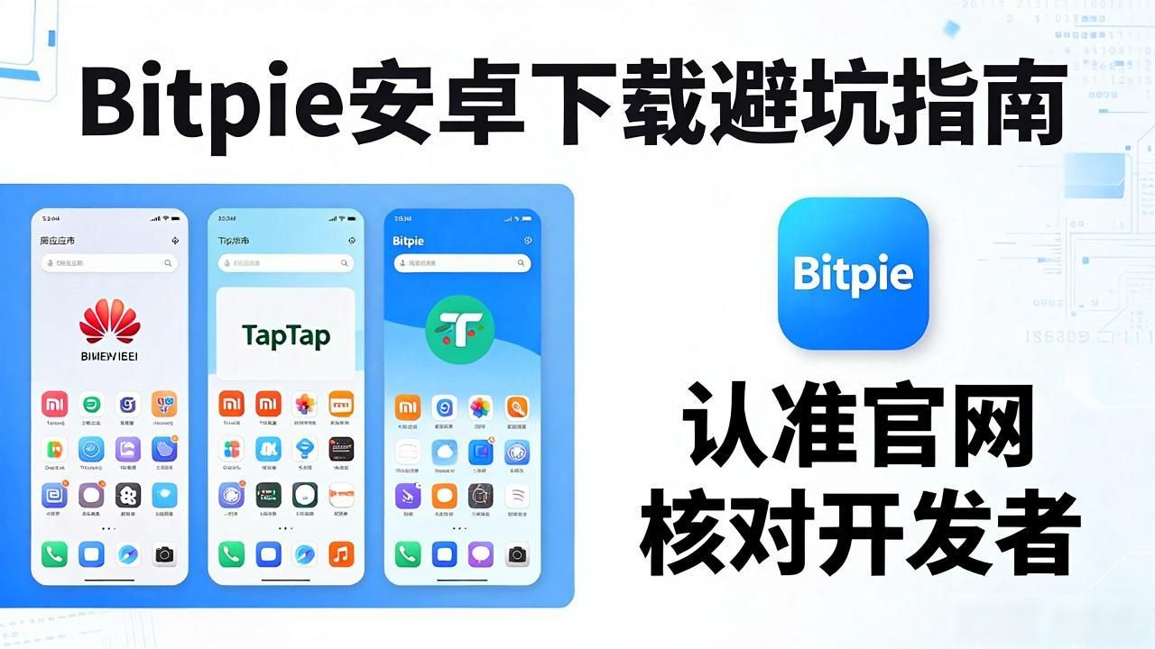 Bitpie安卓手机下载避坑指南：认准官网防假包