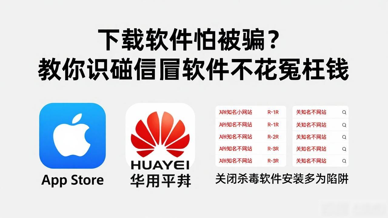 如何避免假冒软件下载本钱?_应用商店软件下载安全_正规软件下载渠道