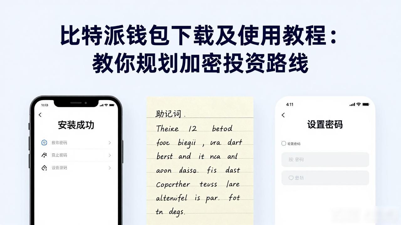 比特派钱包下载_比特派钱包使用教程_如何通过比特派钱包下载规划投资路线?