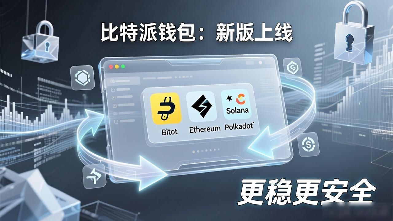 比特派钱包新版上线，多链支持更稳更安全