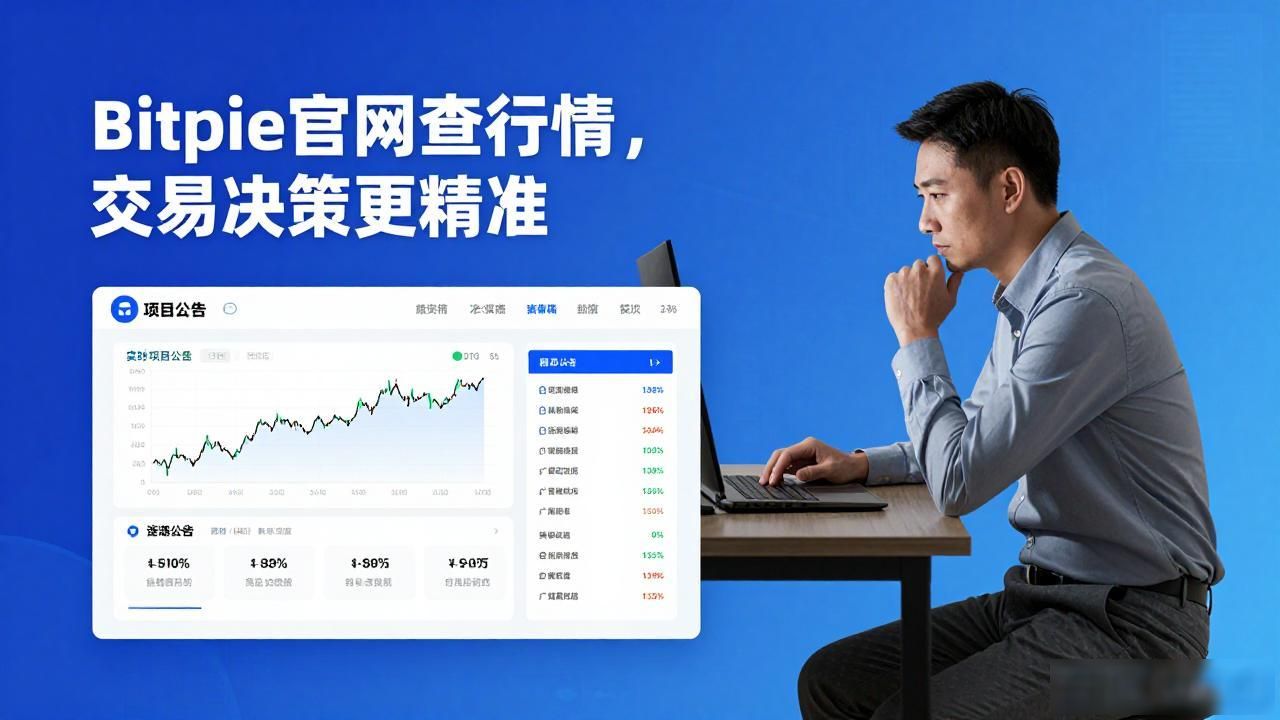 Bitpie官网查行情，交易决策更精准