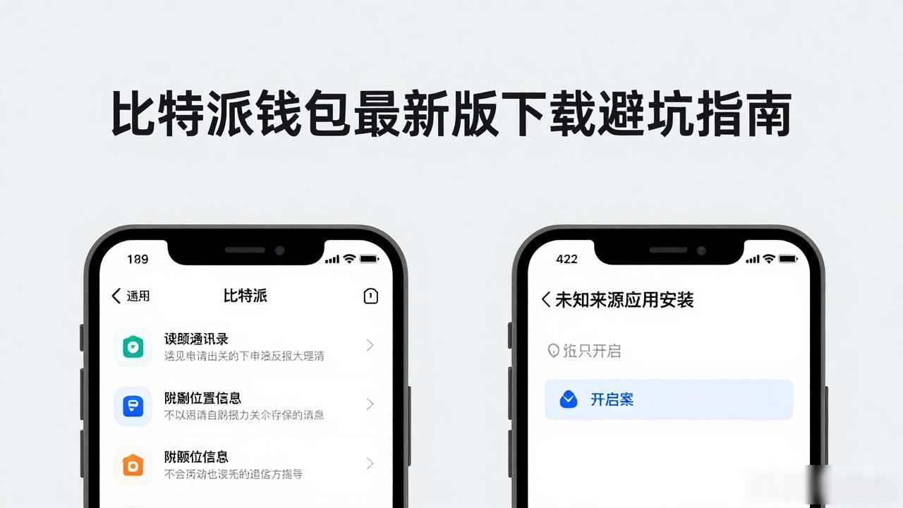比特派钱包最新版下载避坑指南