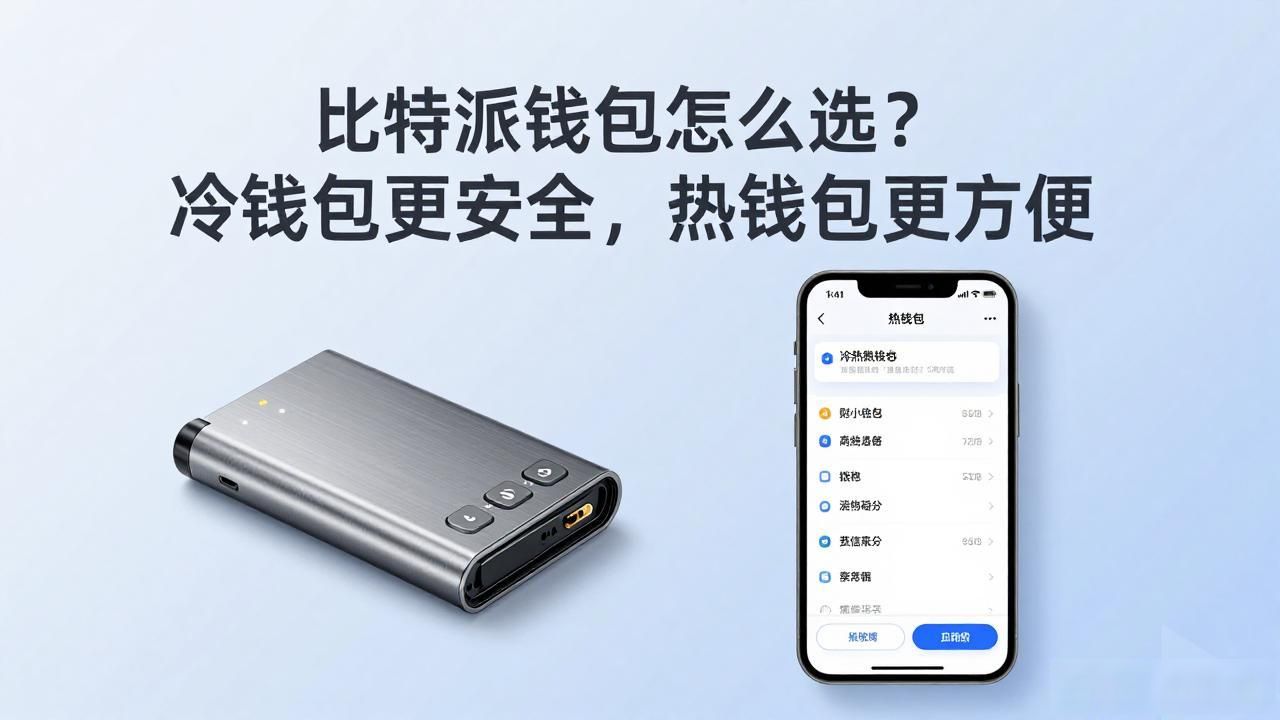 比特派钱包怎么选？冷钱包更安全，热钱包更方便