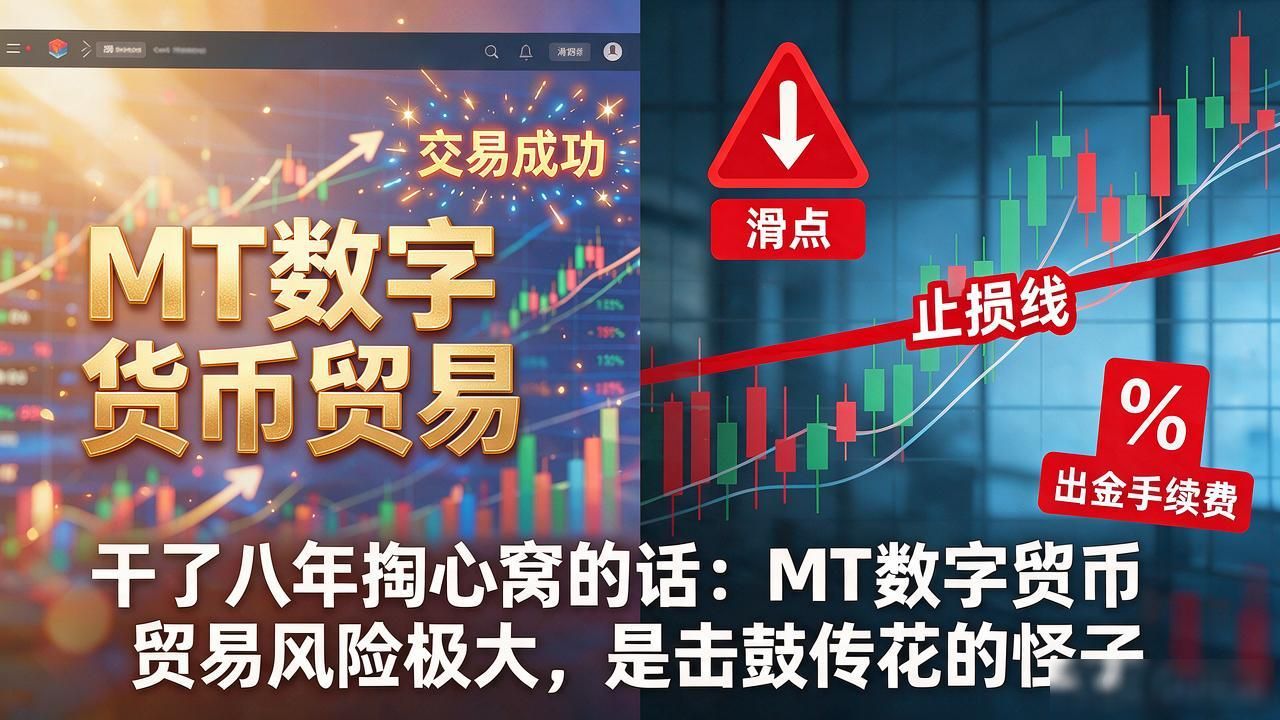 mt数字货币贸易靠谱吗？干了八年说几句掏心窝的话