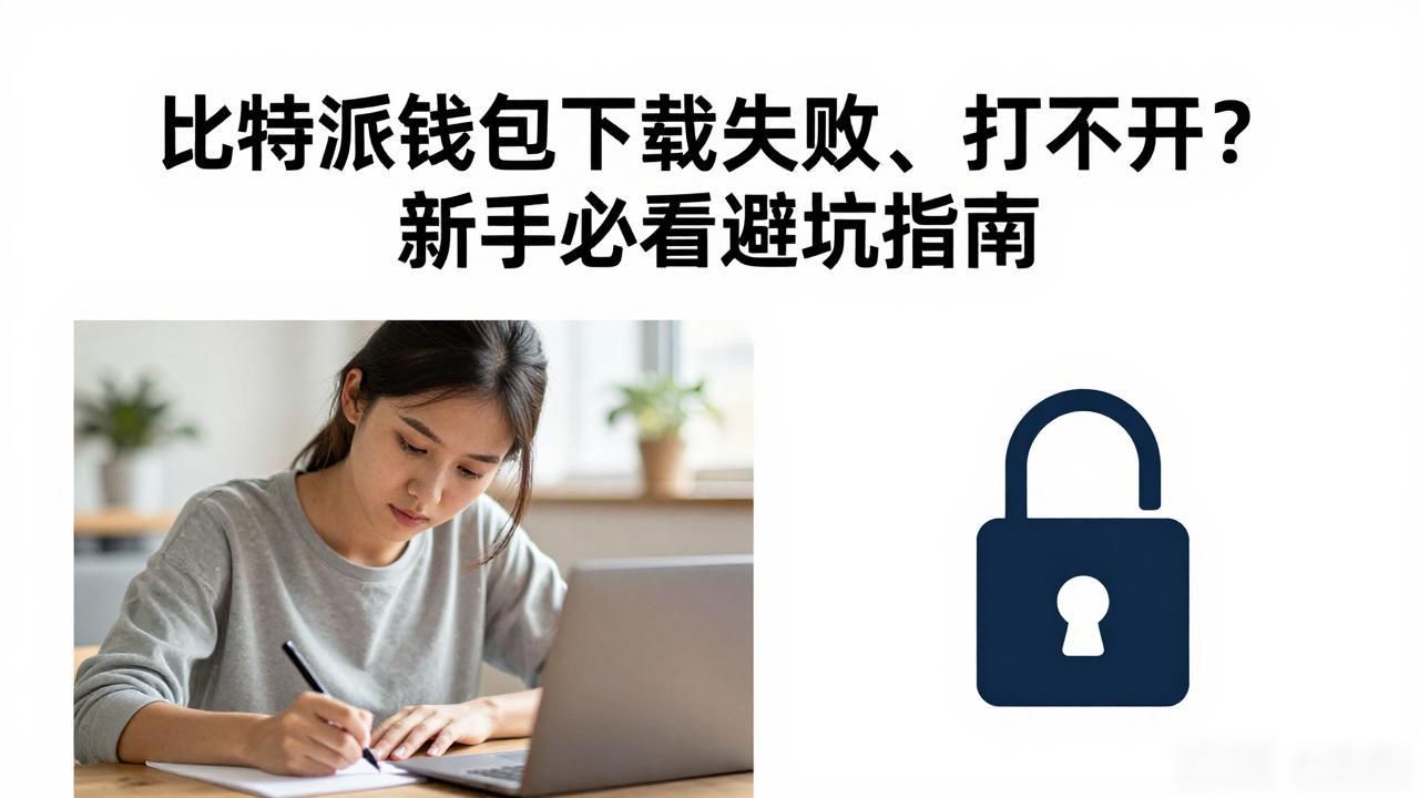 比特派钱包下载失败、打不开？新手必看避坑指南
