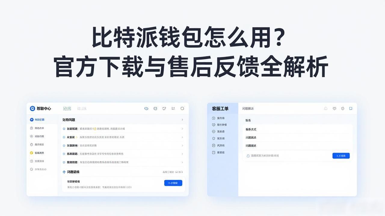 比特派钱包怎么用？官方下载与售后反馈全解析