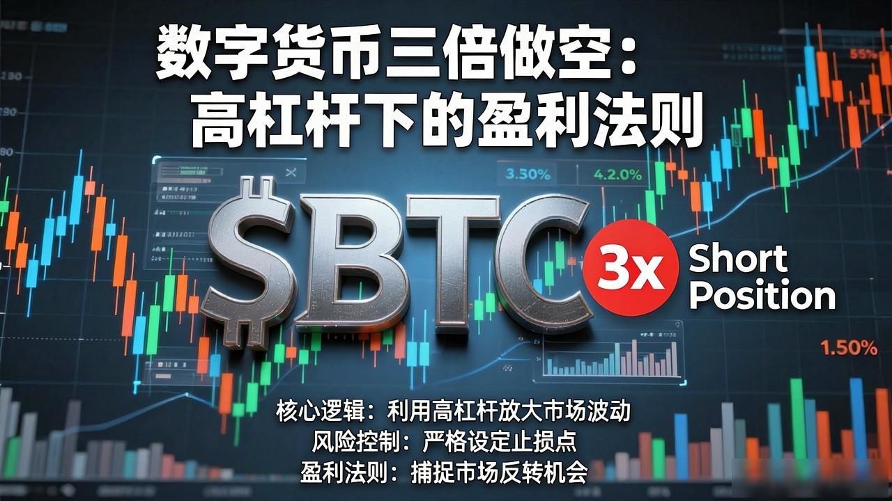 数字货币三倍做空：高杠杆下的盈利法则