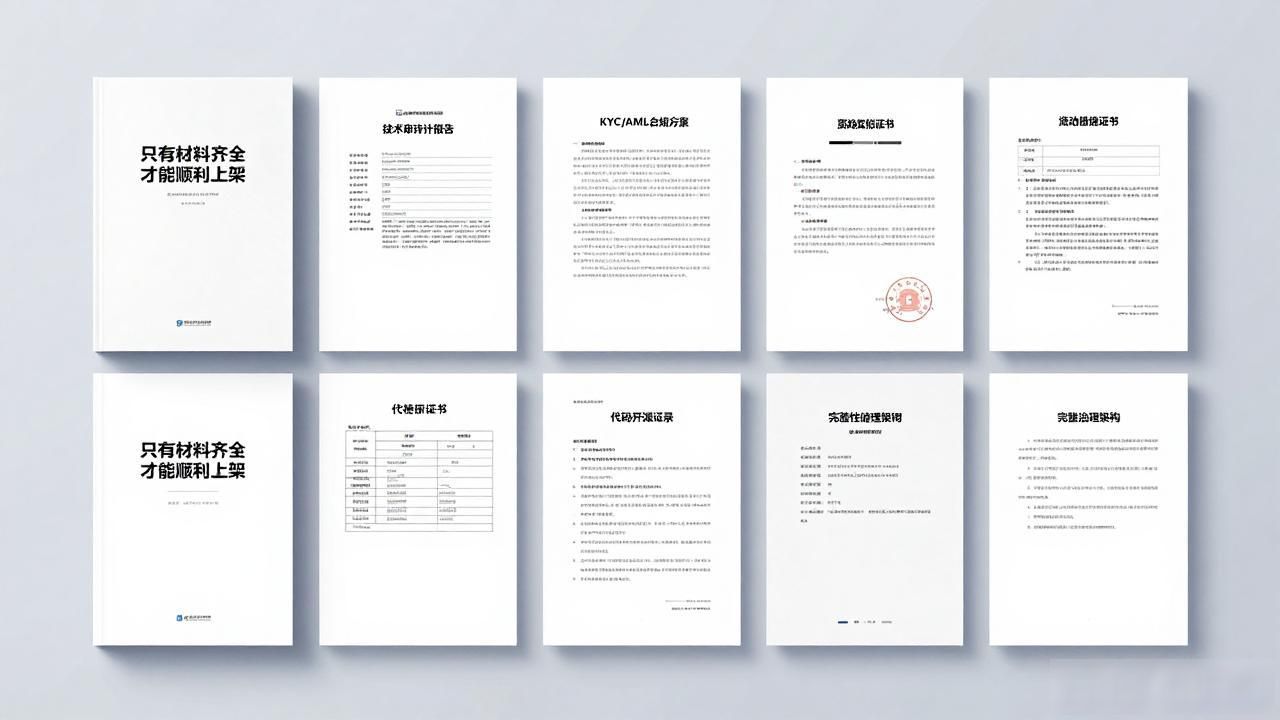 数字货币上架注册要哪些条件？流程步骤和材料清单都给你列好了