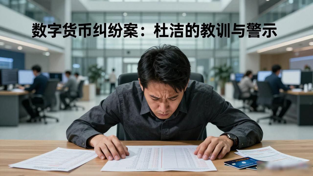 数字货币纠纷案：杜洁的教训与警示