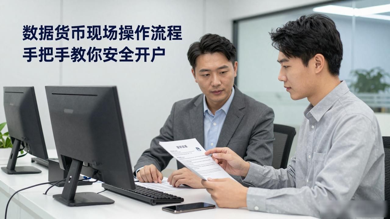 数字货币现场操作流程 手把手教你安全开户