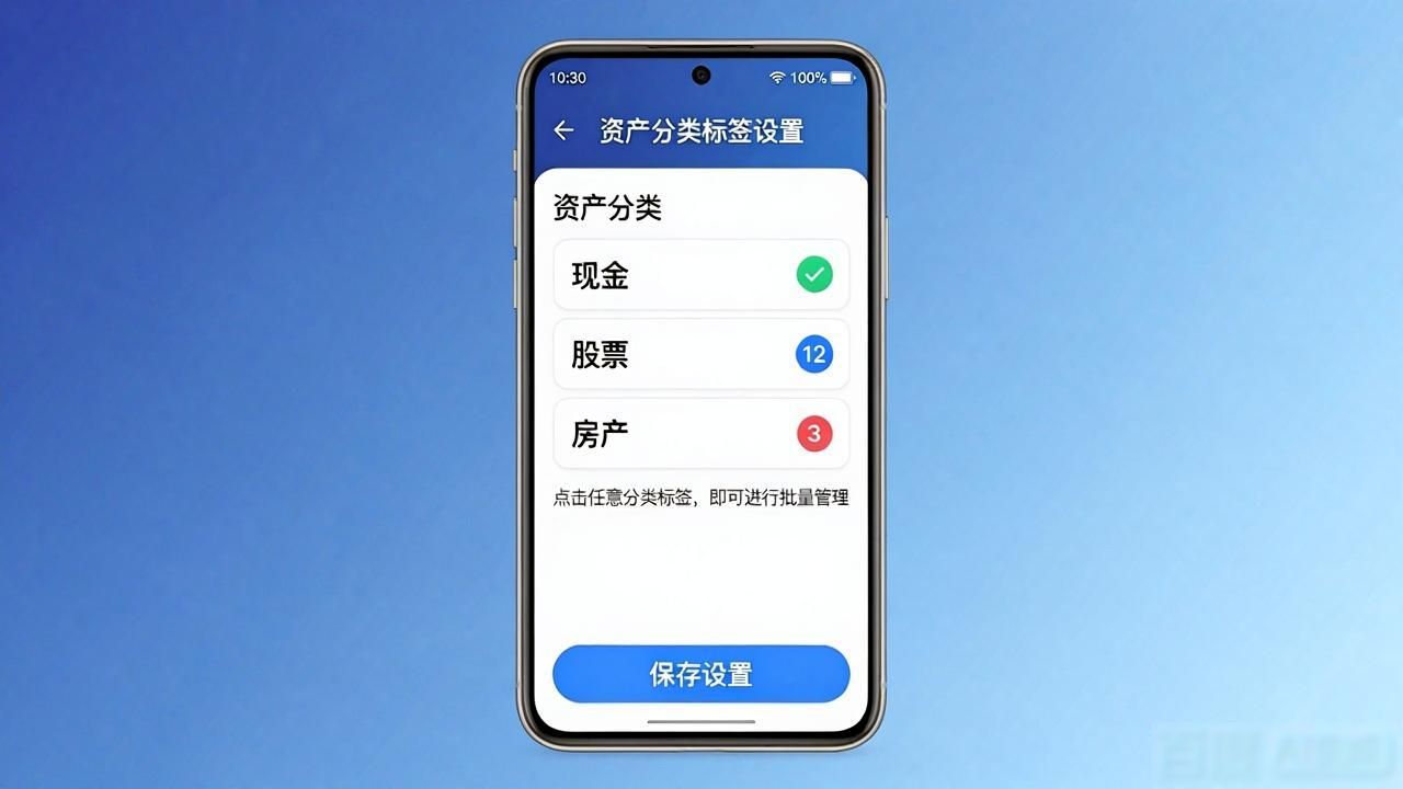 Bitpie安卓版资产分类标签设置教程