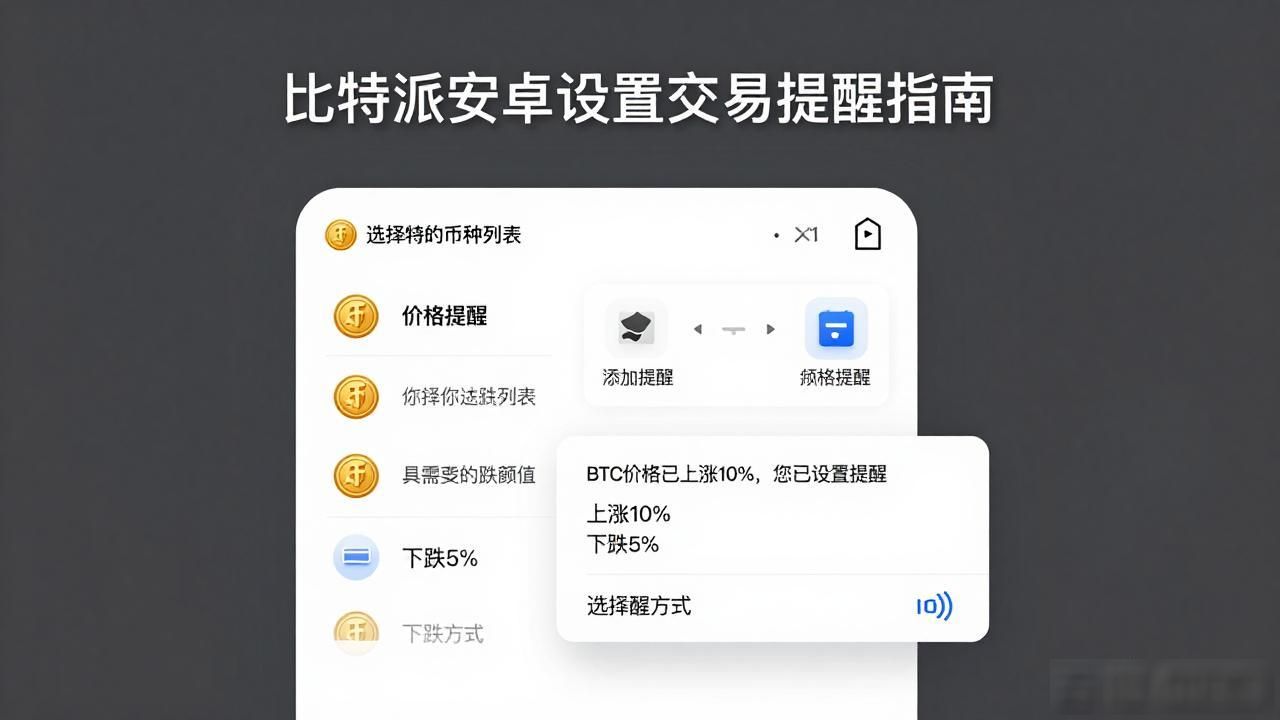 比特派安卓设置交易提醒指南
