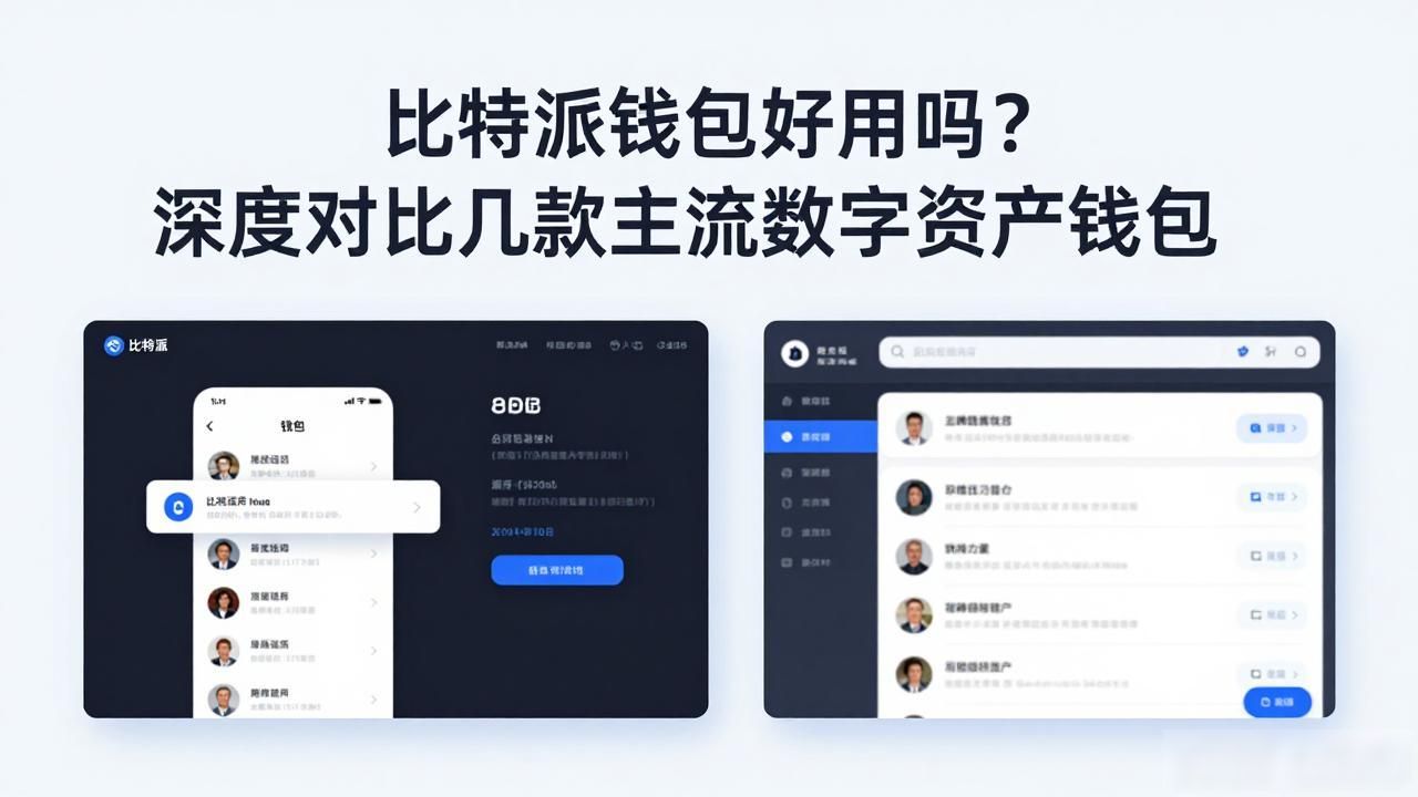 比特派钱包好用吗？深度对比几款主流数字资产钱包