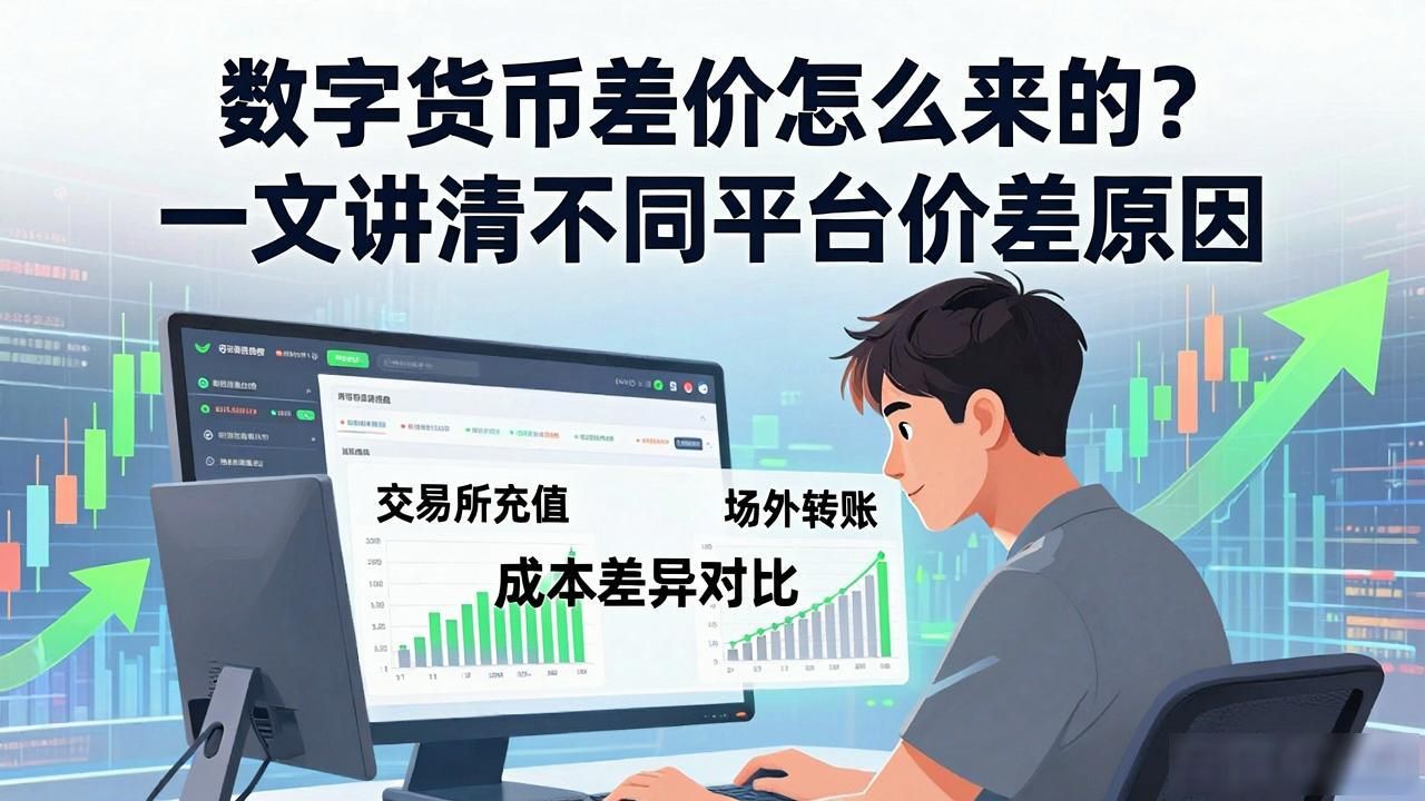 数字货币差价怎么来的？一文讲清不同平台价差原因
