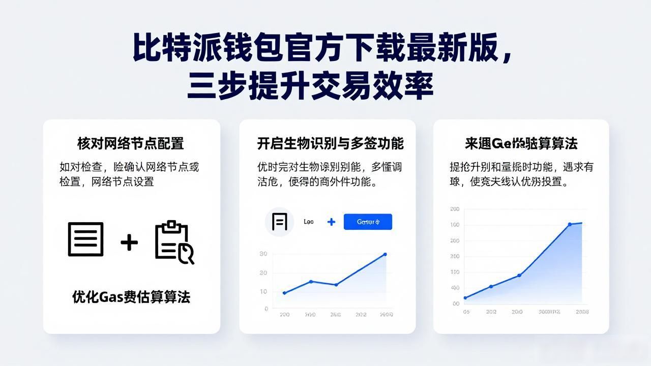 比特派钱包官方下载最新版，三步提升交易效率