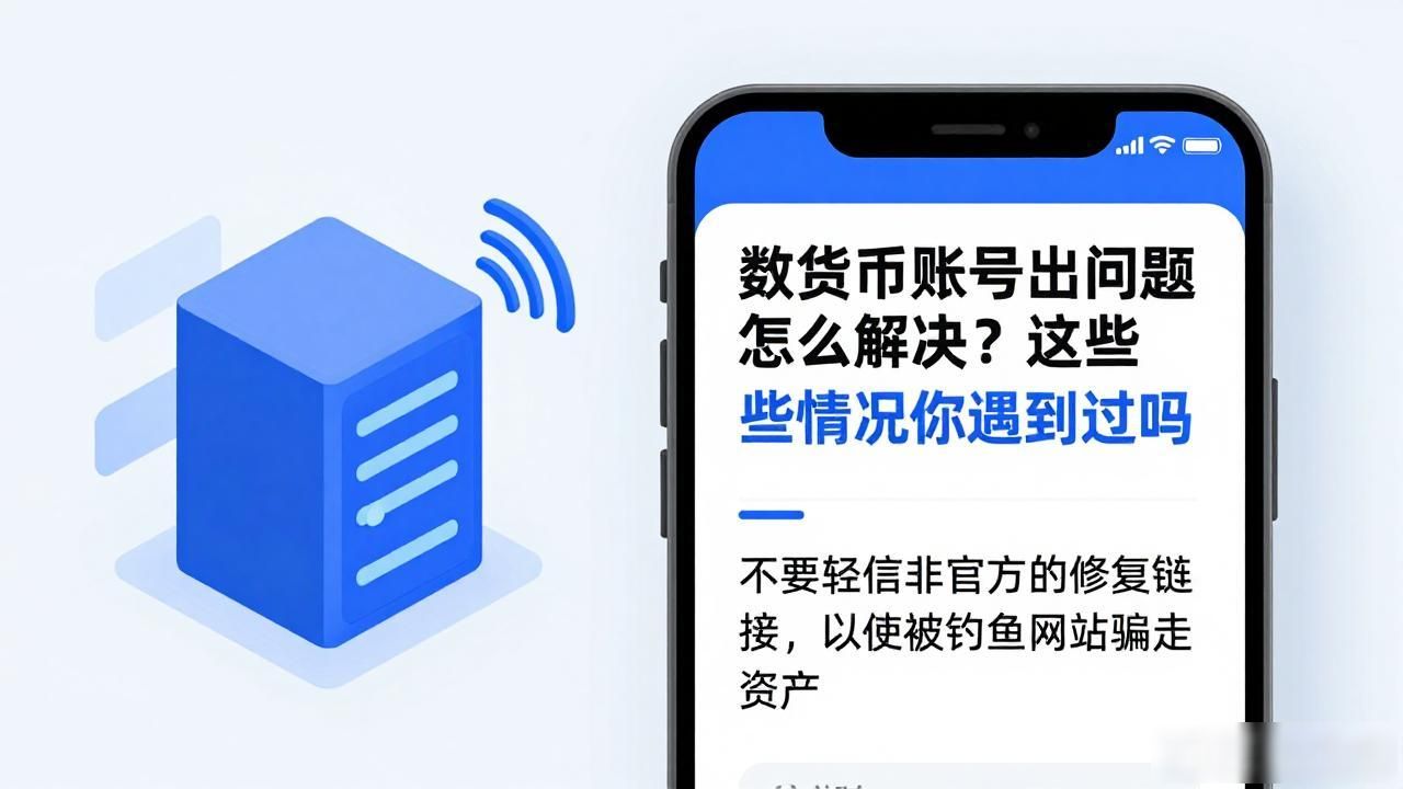 数字货币账号出问题怎么解决？这些情况你遇到过吗