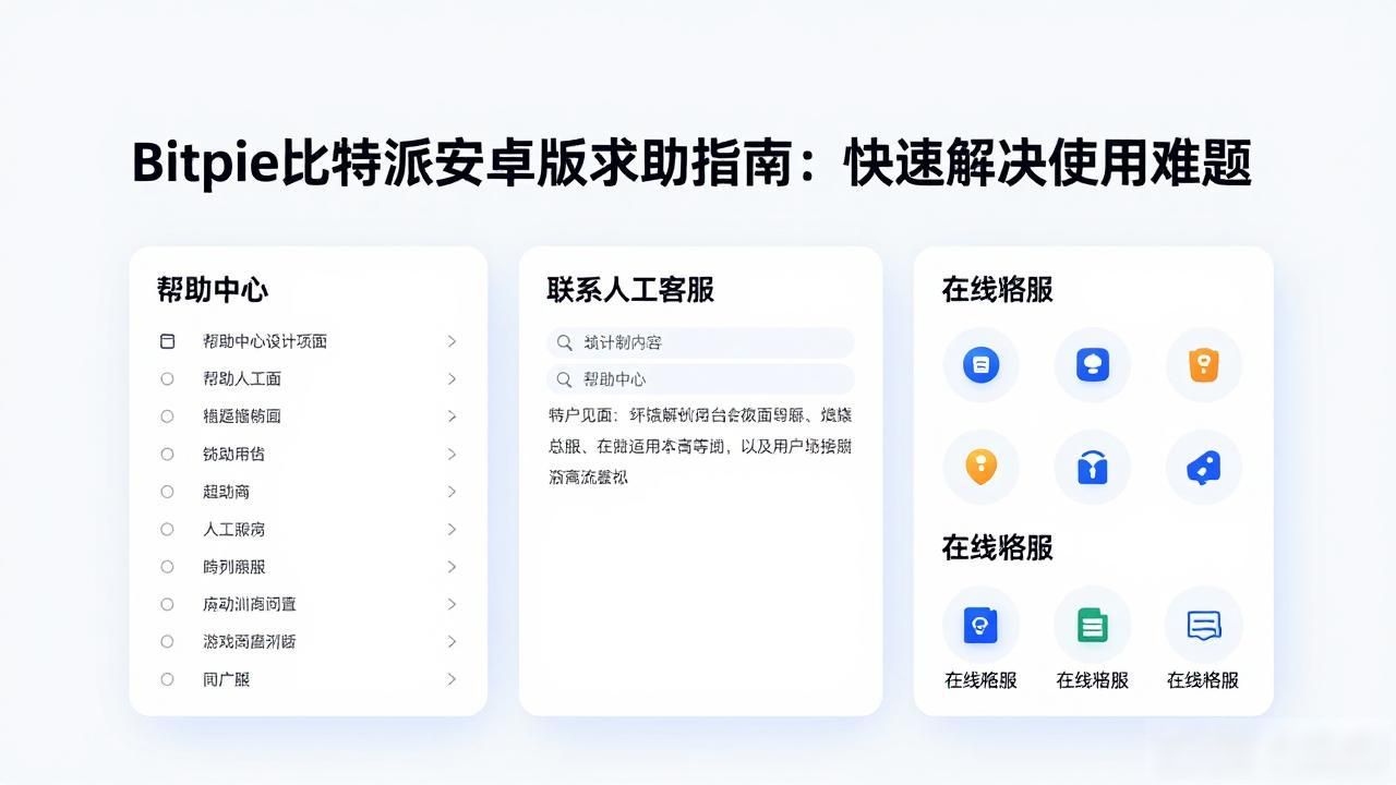 Bitpie比特派安卓版求助指南：快速解决使用难题