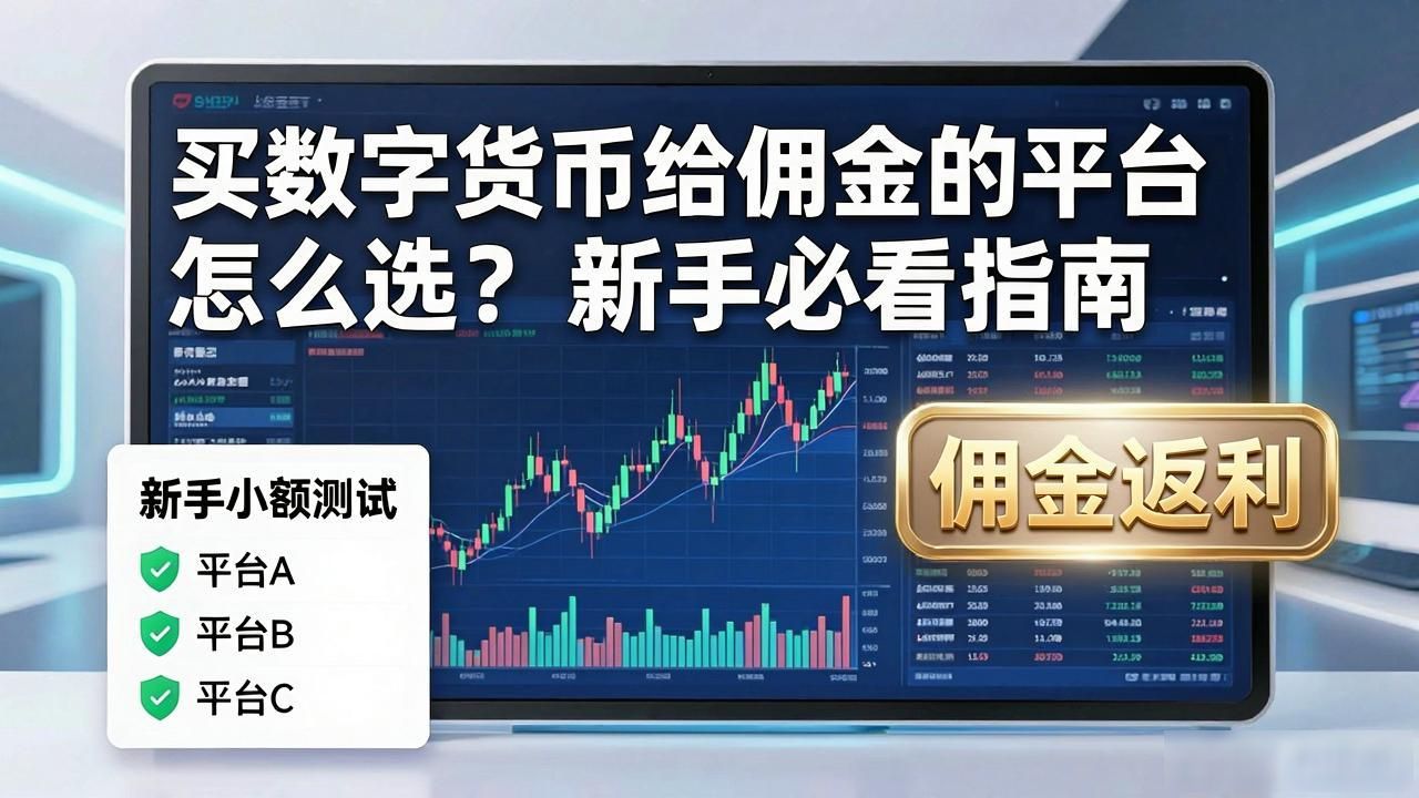 买数字货币给佣金的平台怎么选？新手必看指南