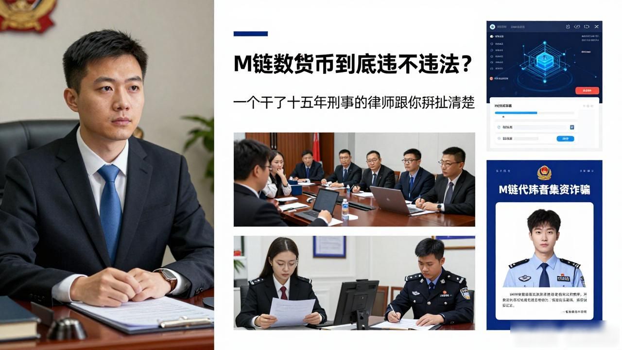 m链数字货币到底违不违法？一个干了十五年刑事的律师跟你掰扯清楚