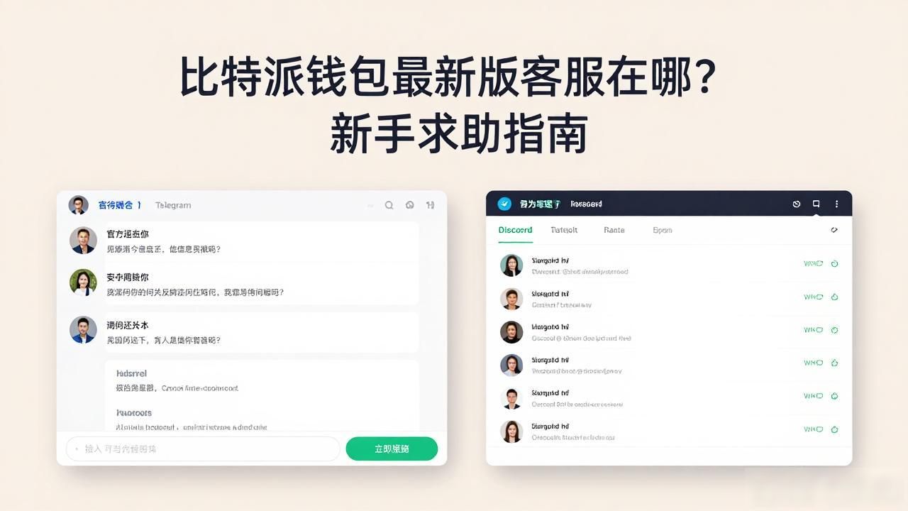 比特派钱包最新版客服在哪？新手求助指南