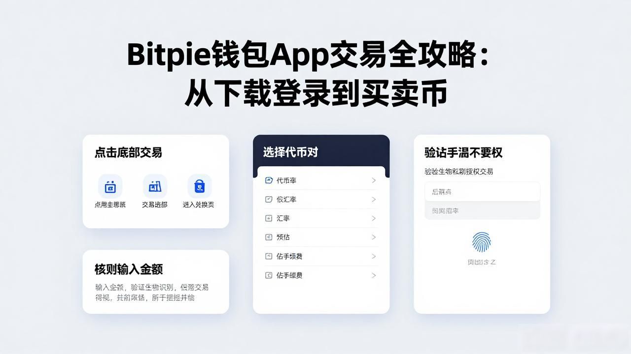 Bitpie钱包App交易全攻略：从下载登录到买卖币