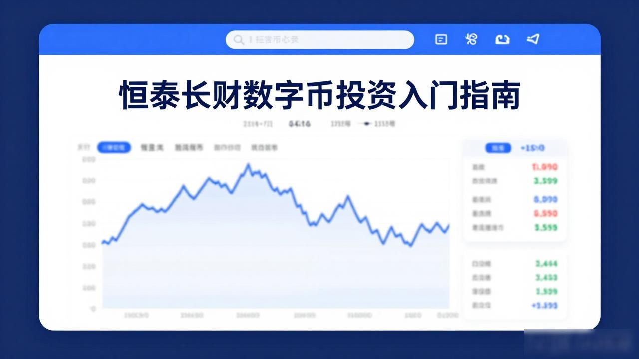 恒泰长财数字货币投资入门指南