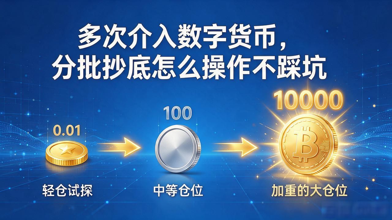 多次介入数字货币，分批抄底怎么操作不踩坑