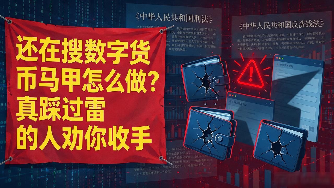 还在搜数字货币马甲怎么做？真踩过雷的人劝你收手