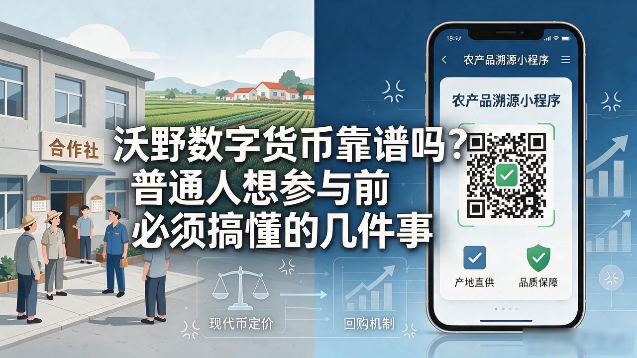 沃野数字货币靠谱吗？普通人想参与前必须搞懂的几件事