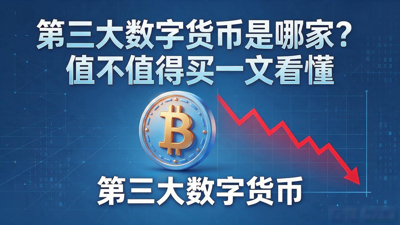 第三大数字货币是哪家？值不值得买一文看懂