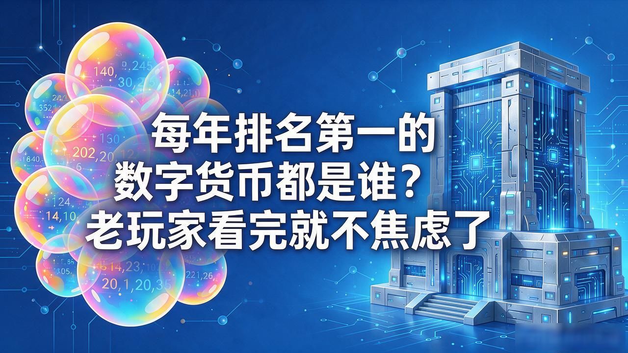 每年排名第一的数字货币都是谁？老玩家看完就不焦虑了