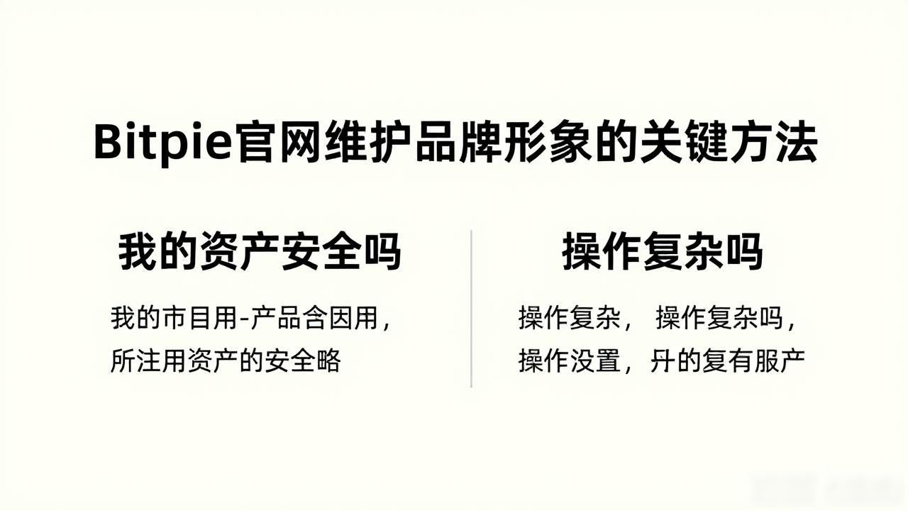 Bitpie官网维护品牌形象的关键方法