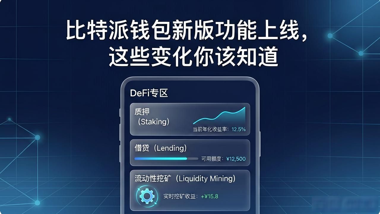比特派钱包新版功能上线，这些变化你该知道