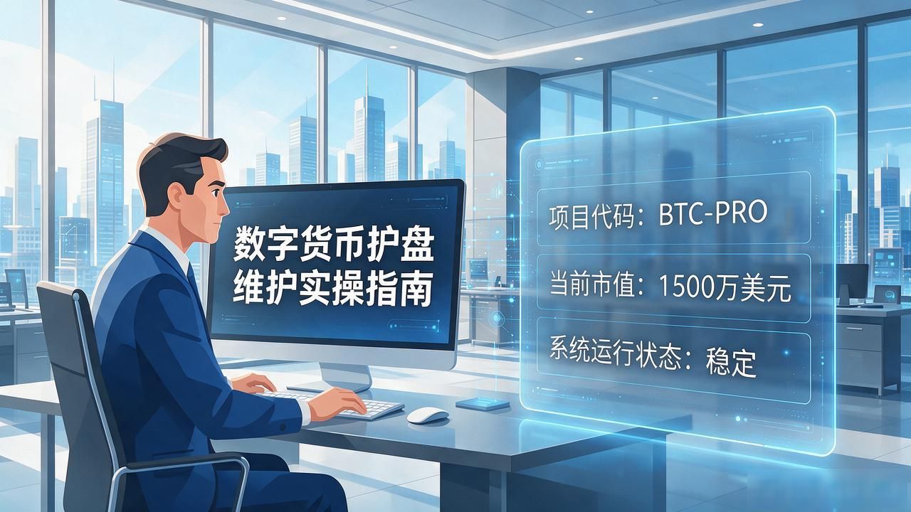 数字货币护盘维护怎么做？项目方实操指南