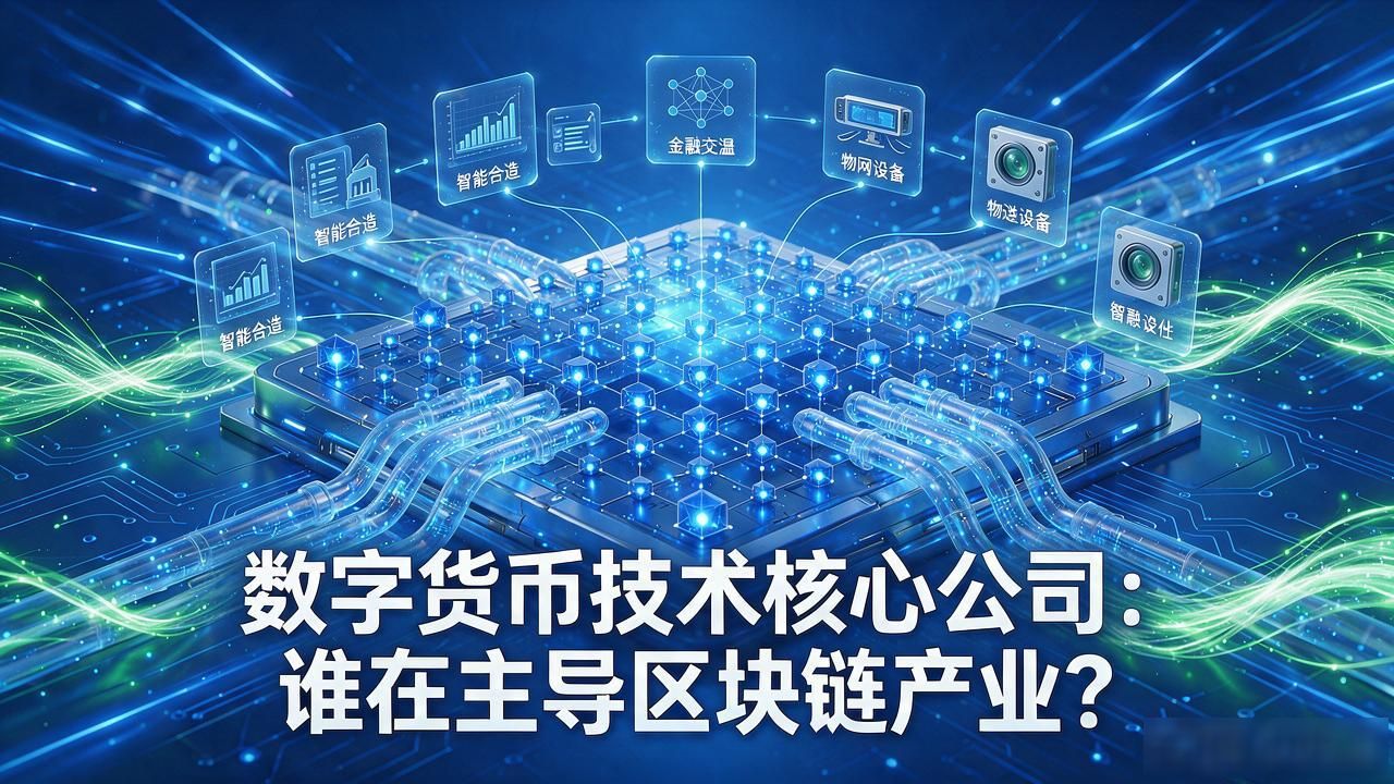 数字货币技术核心公司大全：谁在主导区块链产业？