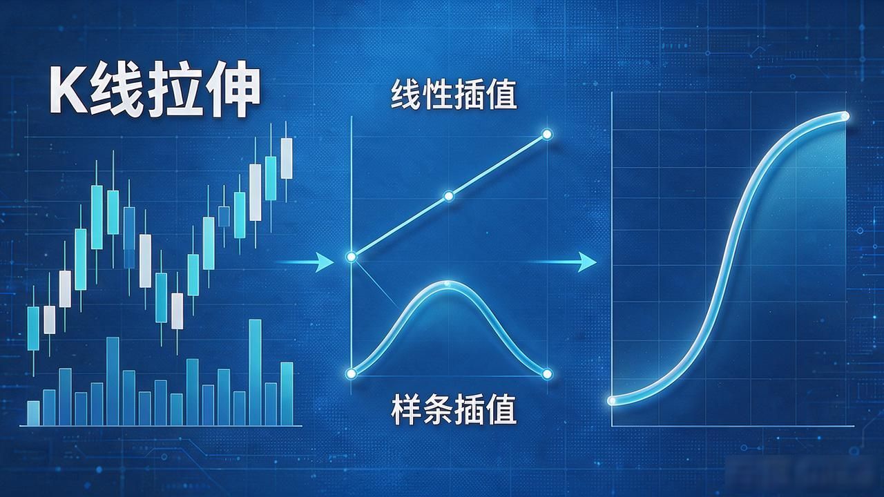 数字货币数据拉伸怎么做？K线拉伸、数据插值与链上扩展全讲清